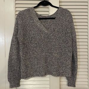 525 America Multicolored V-neck Mixed Color Sweater Size XS